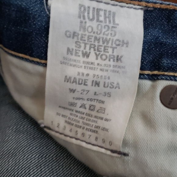 Tall boot cut distressed medium wash jeans - Picture 3 of 5